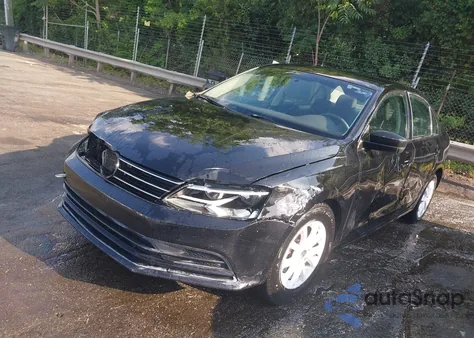 2015 Volkswagen Jetta 1.8T Se из США, поврежденный, VIN 3VWD17AJ9FM342127